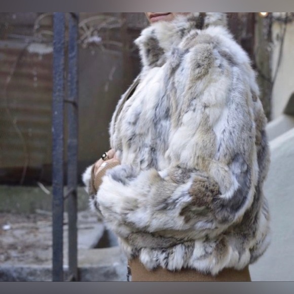 Wilson’s leather genuine, rabbit, fur bomber, multiple colors size XL - Picture 3 of 11